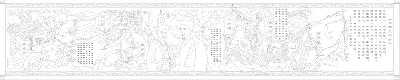 人文歷史浮雕雕塑原創(chuàng)手繪設計稿