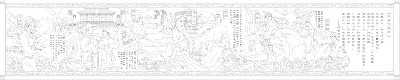 人文歷史浮雕雕塑原創(chuàng)手繪設計稿