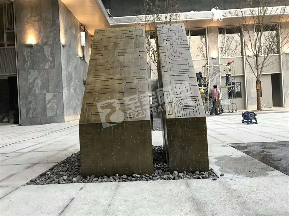 金地集團(tuán)杭州玖峯匯雕塑制作及安裝項目