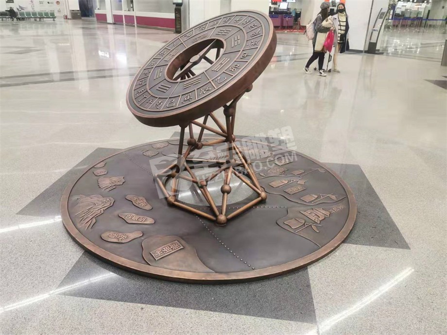 福建福州長樂機(jī)場鍛銅雕塑制作及安裝項(xiàng)目
