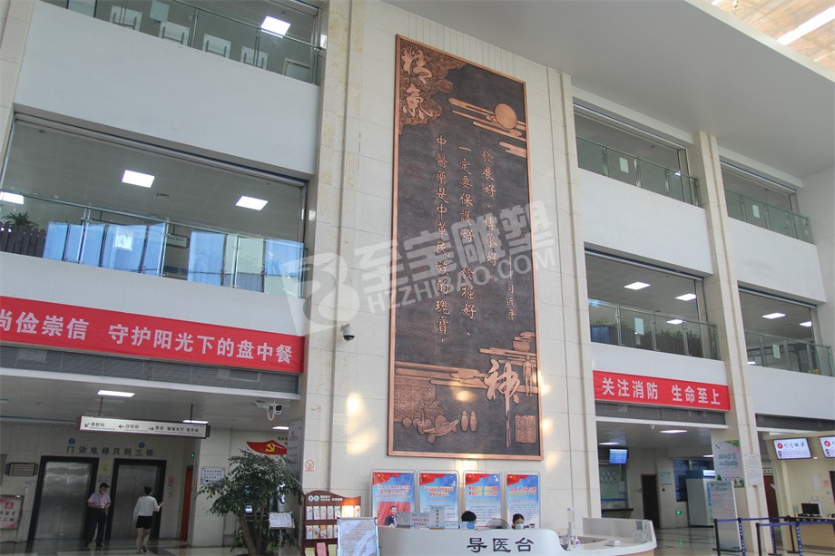 寧波市鎮(zhèn)海區(qū)中醫(yī)院門診大廳鍛銅浮雕原創(chuàng)設計及施工項目